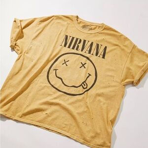 Nirvana Oversized Graphic Tee